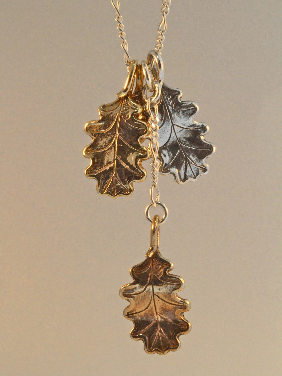 Oak Leaves and Acorn Charm Combo