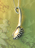 Small Venus Flytrap Charm - Sterling Silver