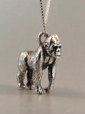 Gorilla Charm - Silver