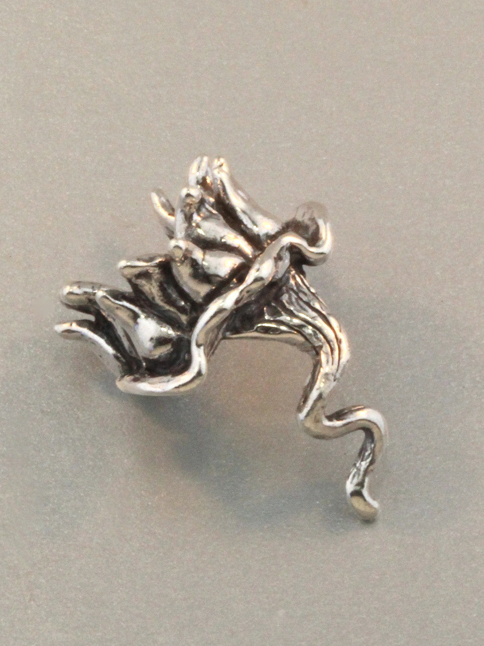 Lotus Dream Ear Cuff - Silver