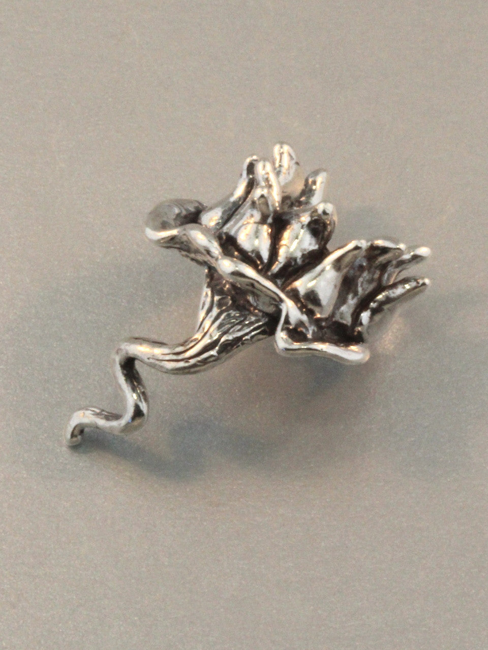 Lotus Dream Ear Cuff - Silver