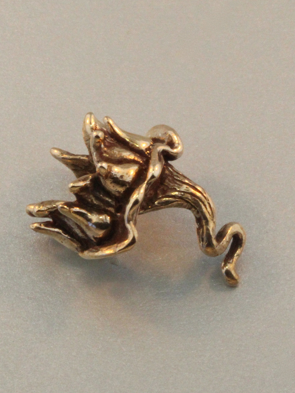 Bronze Lotus Ear Cuff