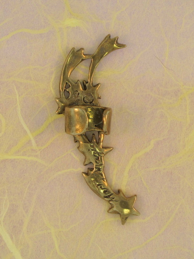 Comet Ear Cuff - Bronze