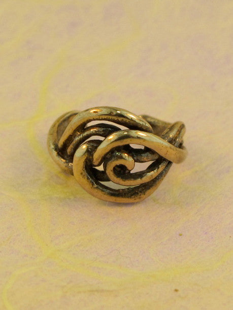 Twisted Ear Cuff in Bronze
