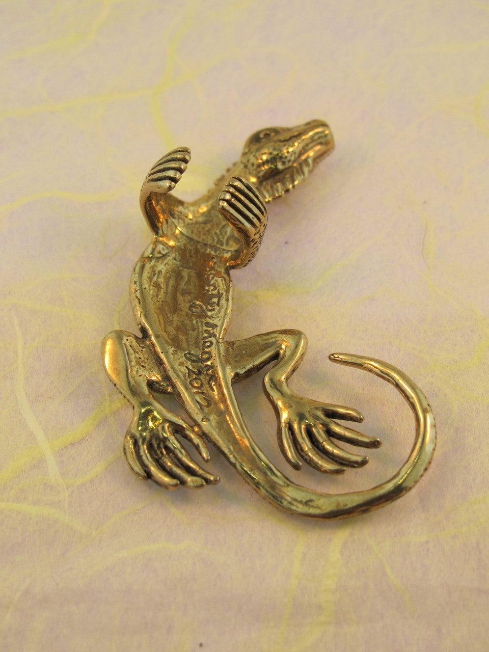 Iguana Ear Cuff - Bronze