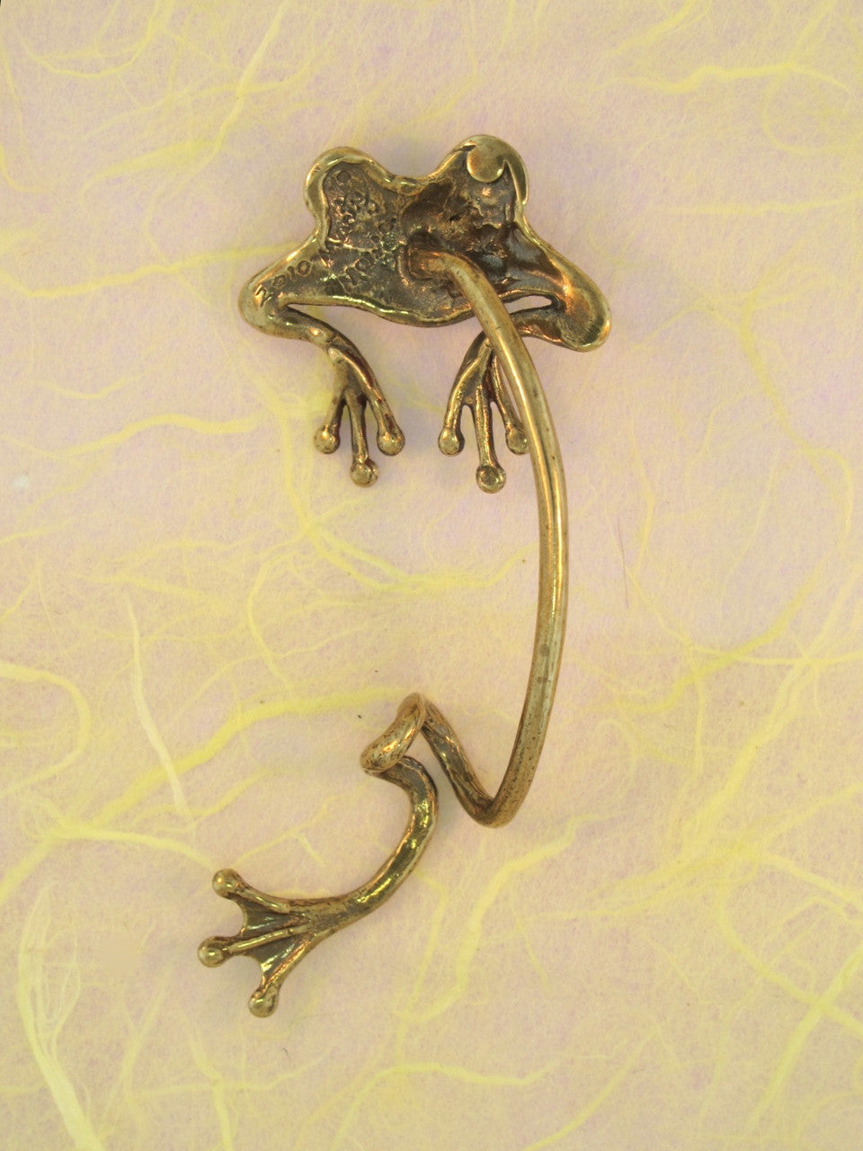 Curious Frog Ear Wrap - Bronze