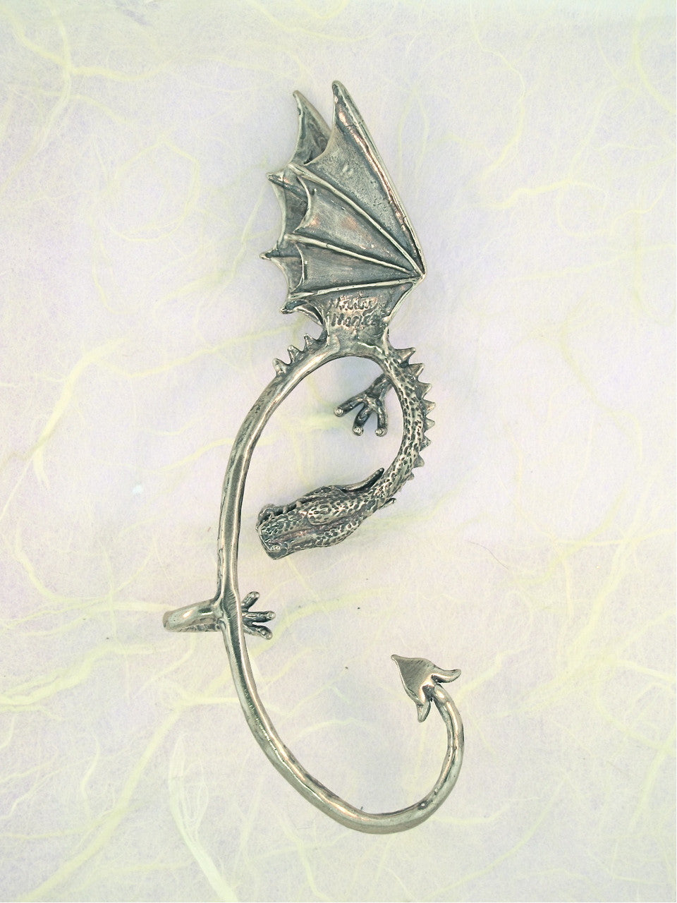 Elfin Dragon Ear Wrap - Silver