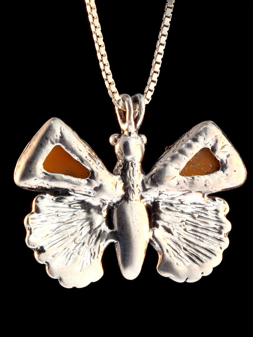 Small Jeweled Butterfly with Drusy Quartz Wings