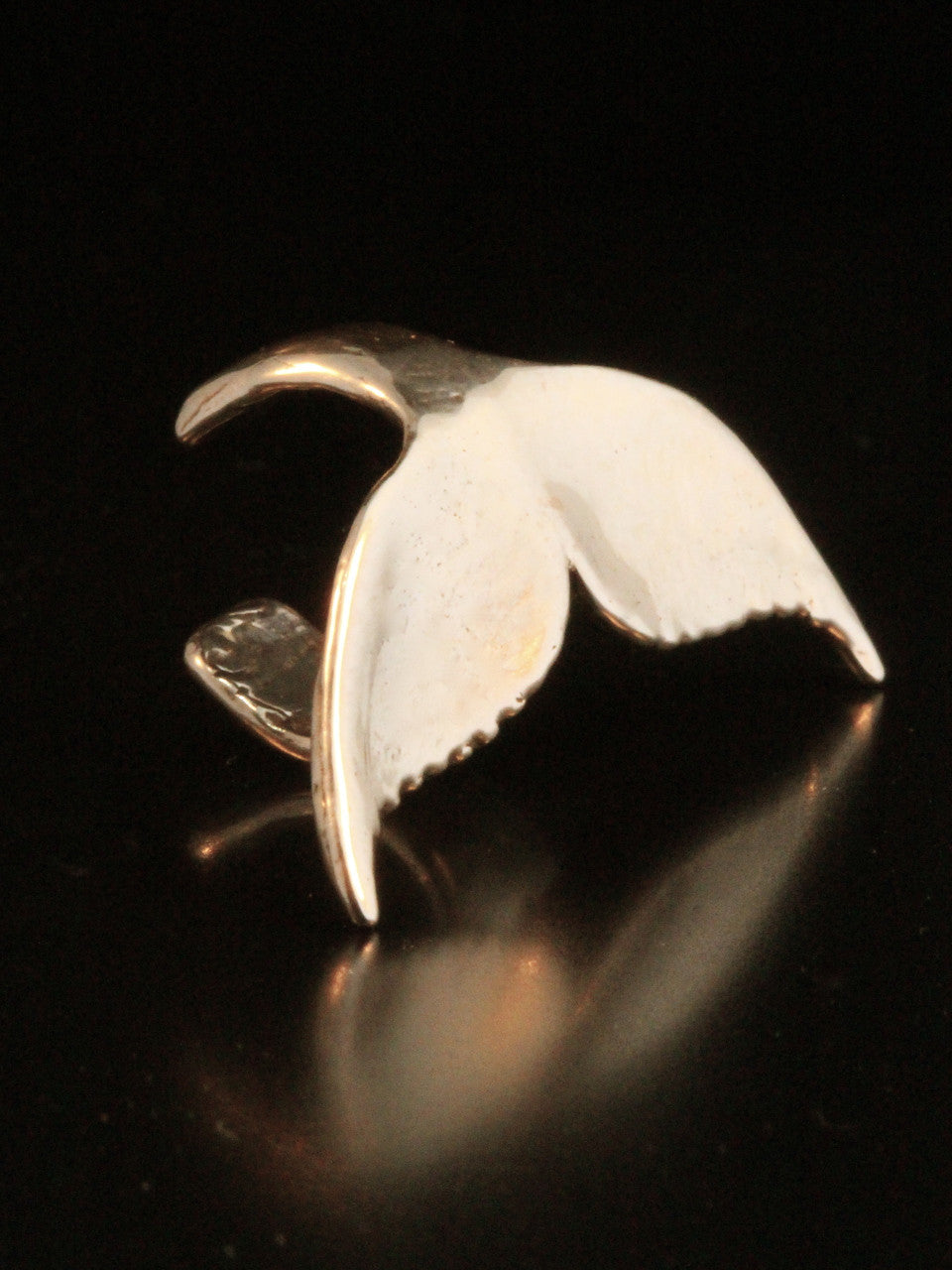 Whale Tail Ear Cuff - Bronze
