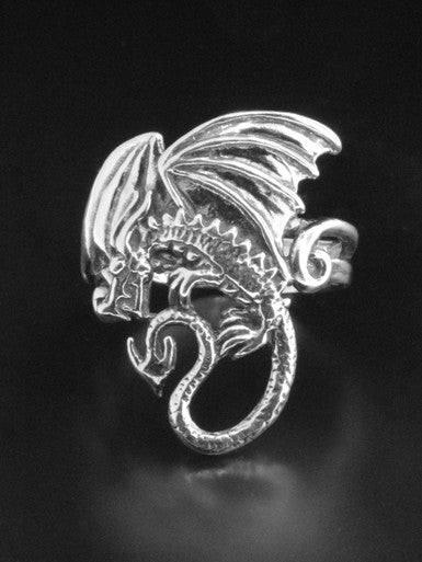 Magic Dragon Ring - Sterling Silver