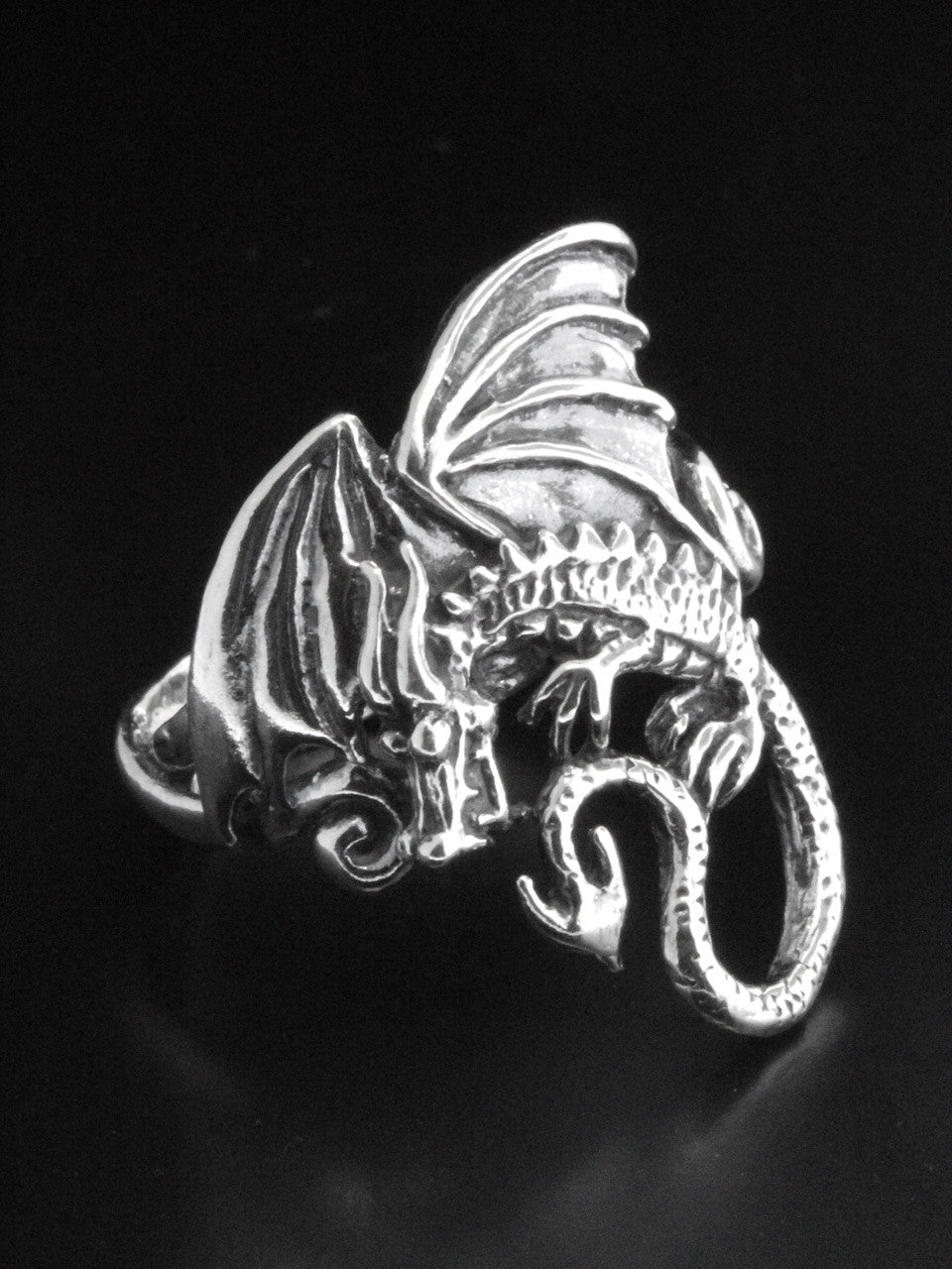 Magic Dragon Ring - Silver