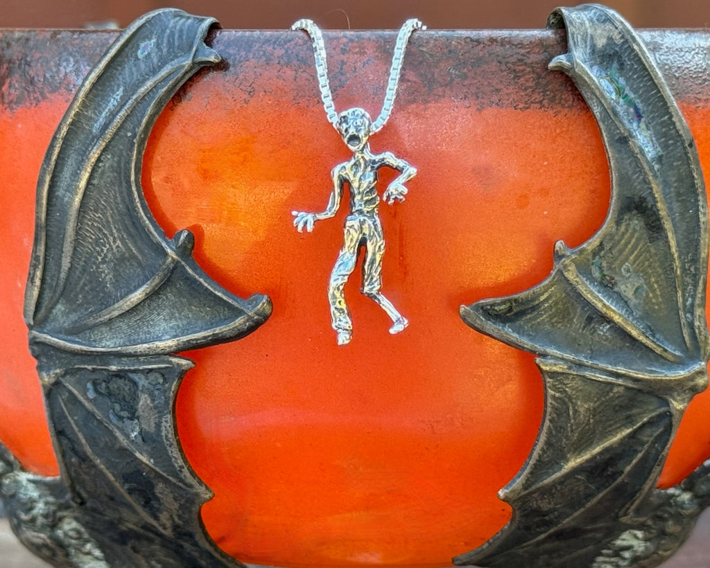 Sterling Silver Zombie Charm