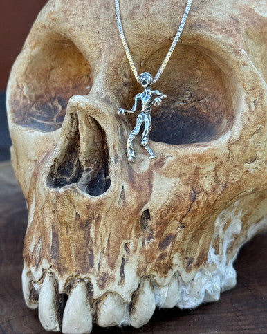 Zombie Charm - Sterling Silver