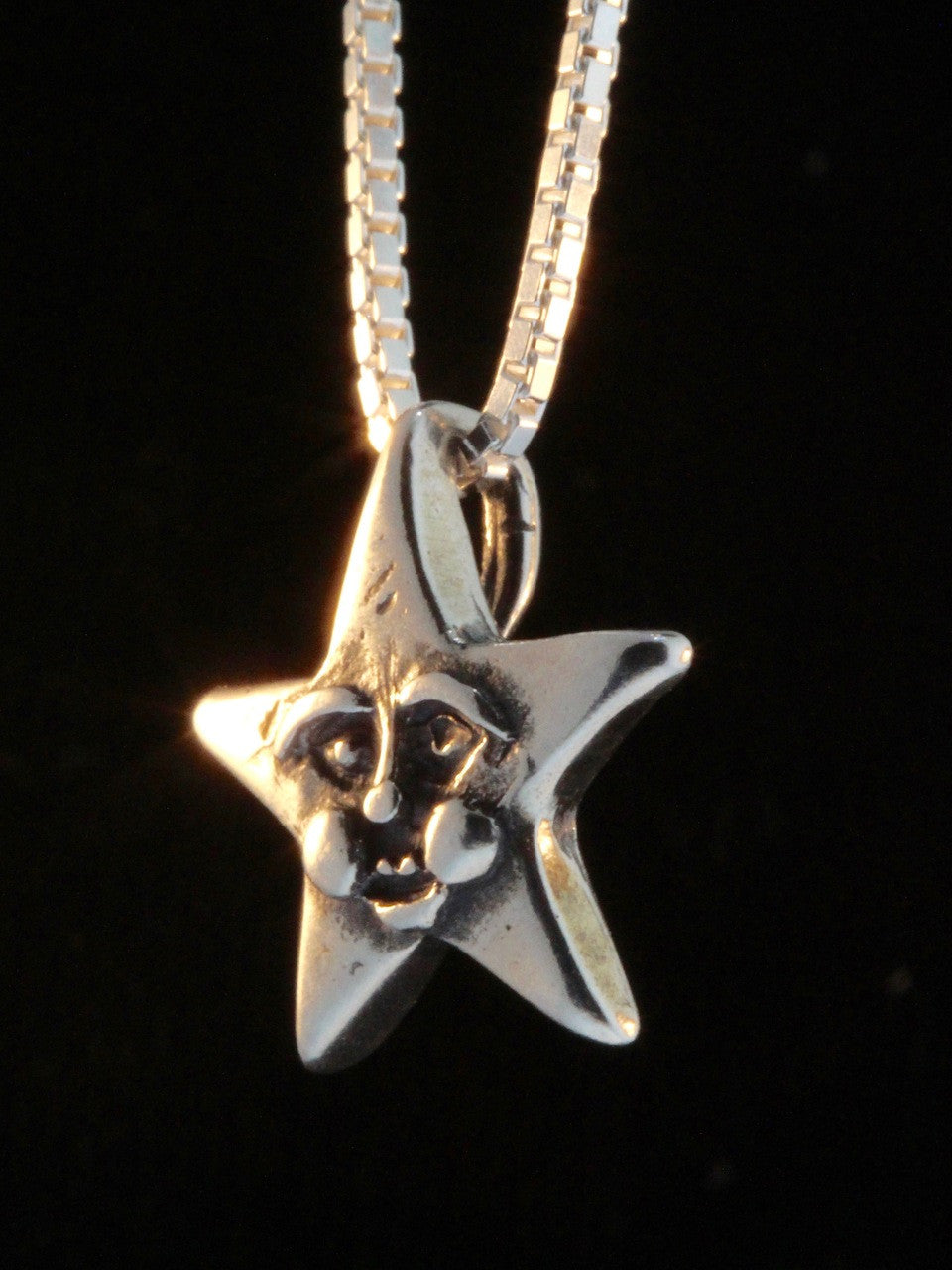 Celestial - Happy Star Charm - Silver