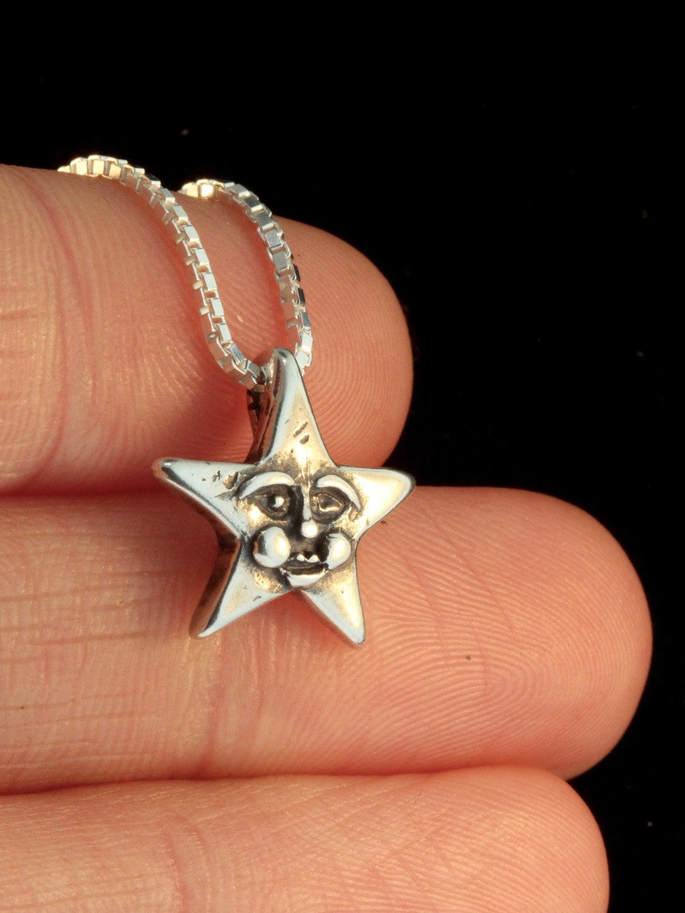 Celestial - Happy Star Charm - Silver