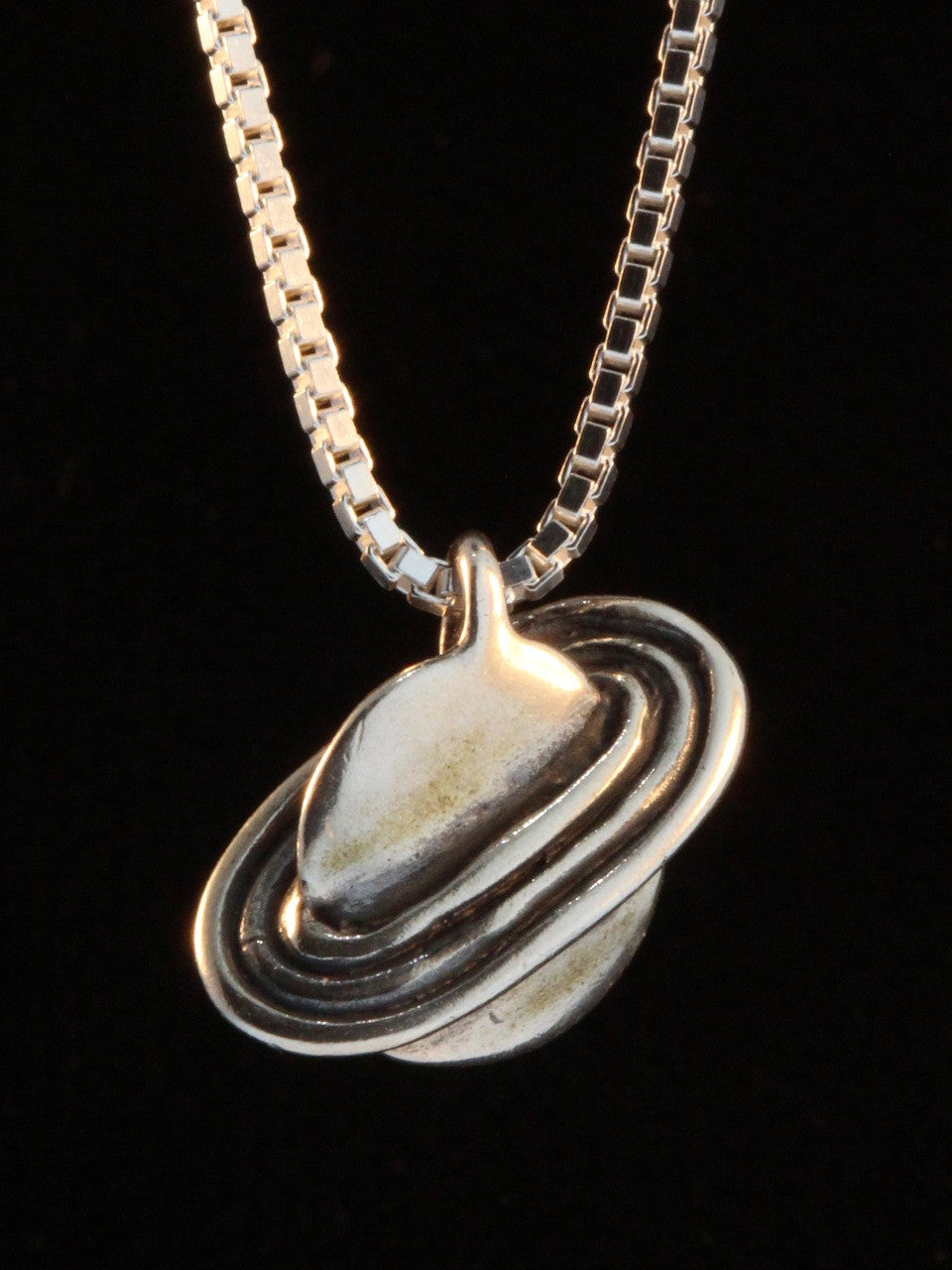 Celestial - Saturn Charm - silver