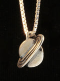 Celestial - Saturn Charm - silver