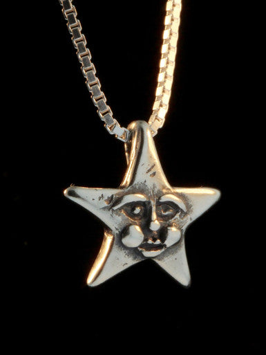 Celestial - Happy Star Charm - Silver