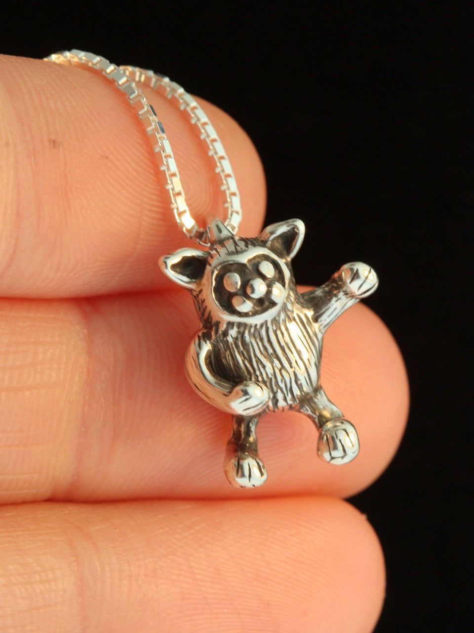 Alien Morph Charm - Silver
