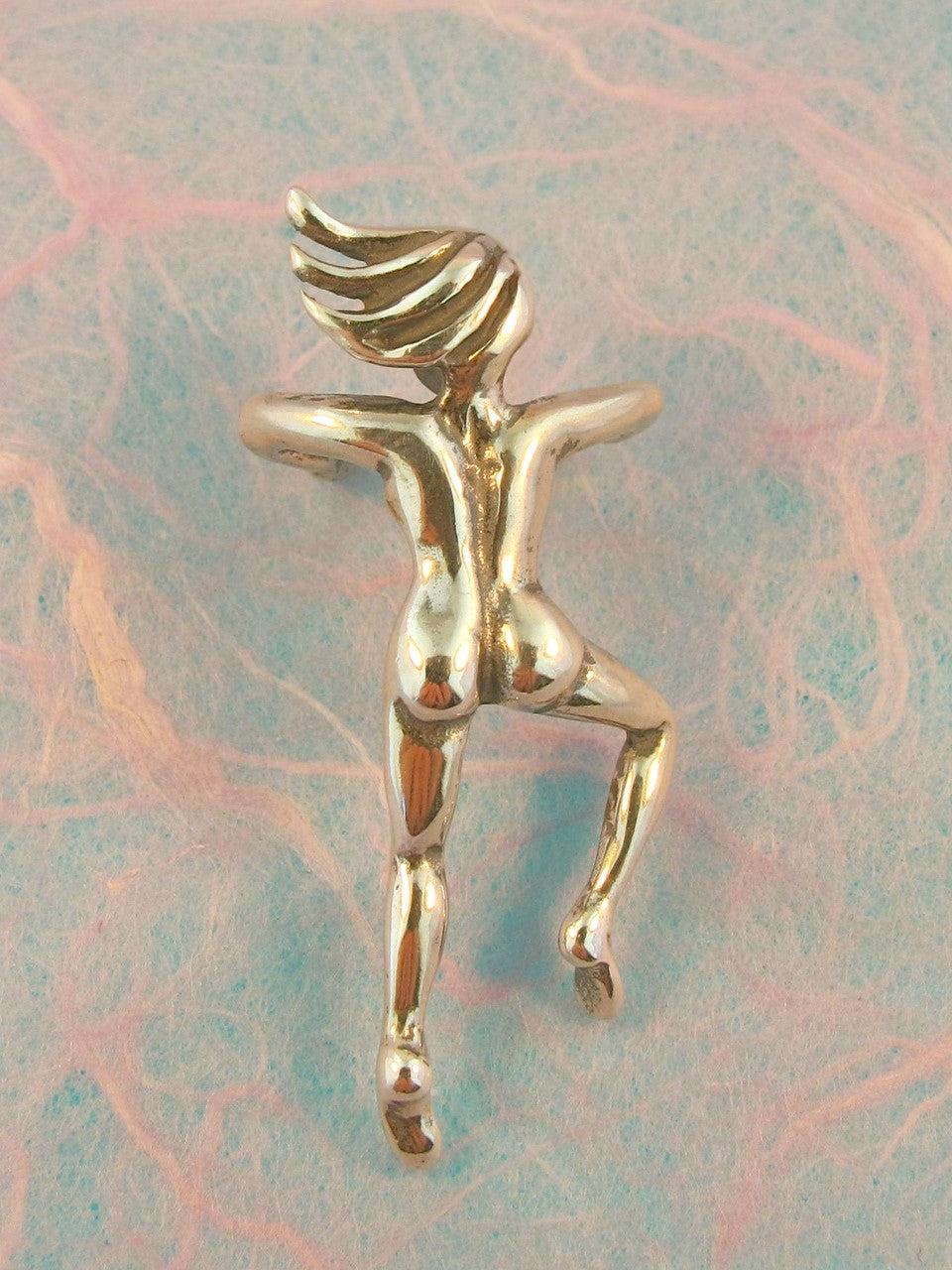 Ear Woman Ear Cuff - Bronze