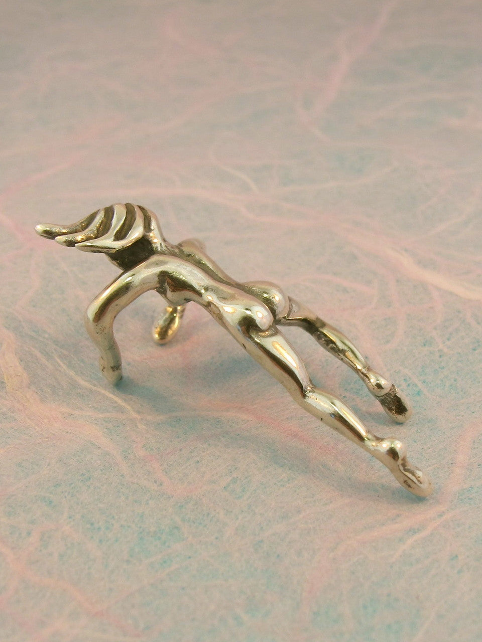 Ear Woman Ear Cuff - Bronze