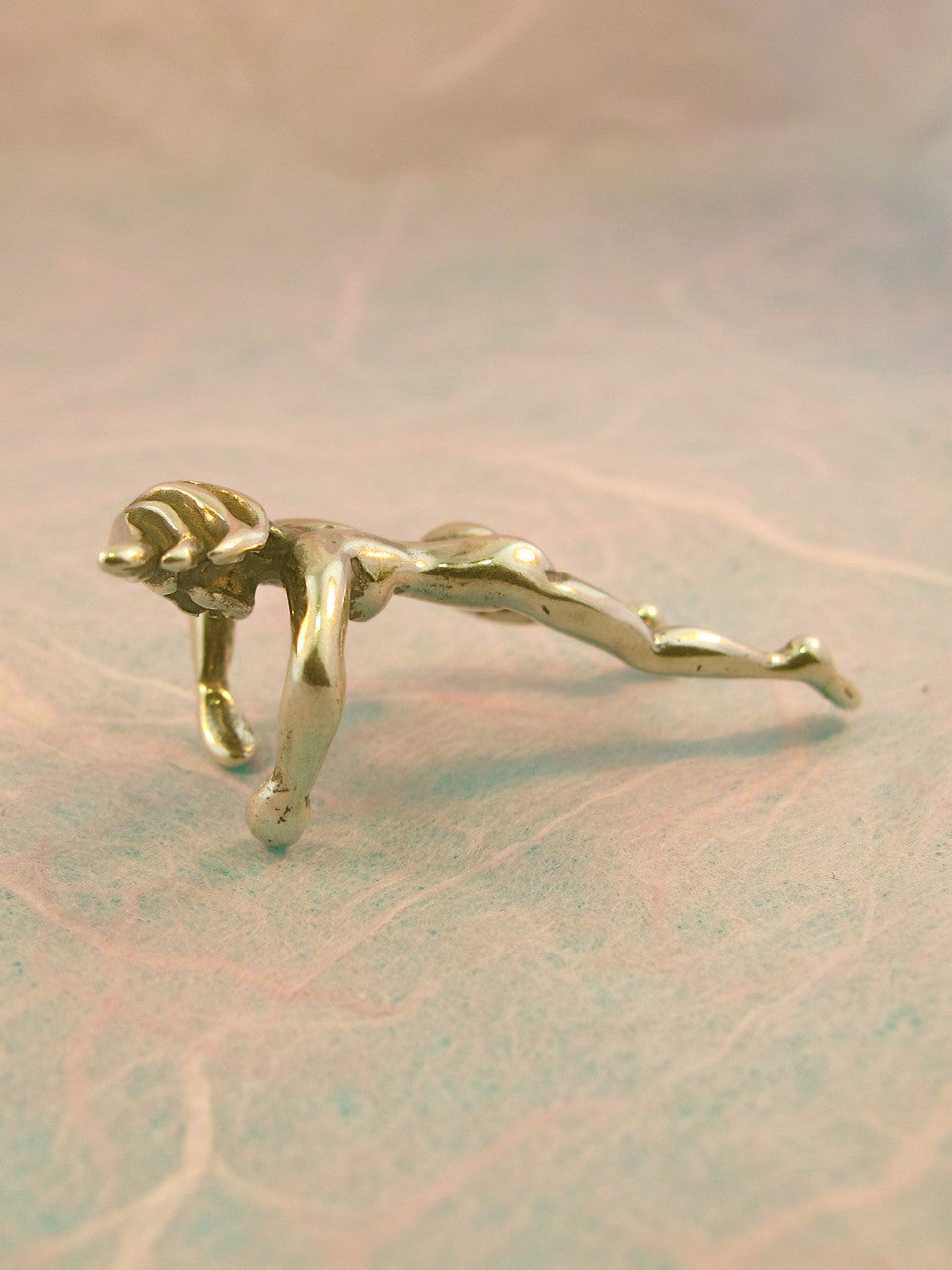 Ear Woman Ear Cuff - Bronze