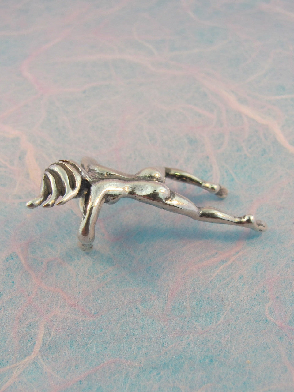 Ear Woman Ear Cuff - Sterling Silver