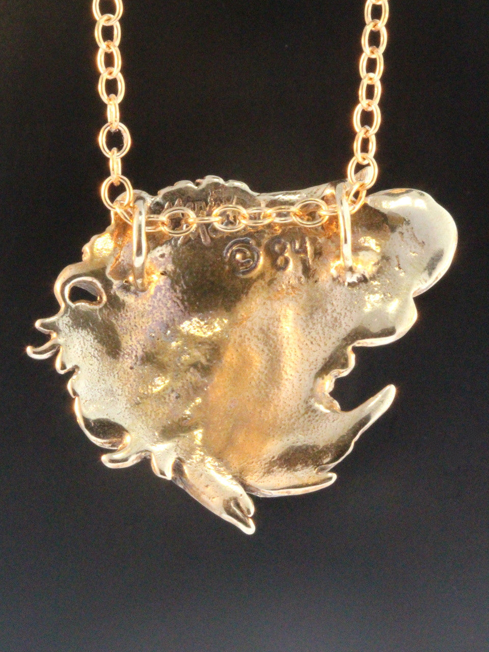 Wind Lion Pendant - Bronze
