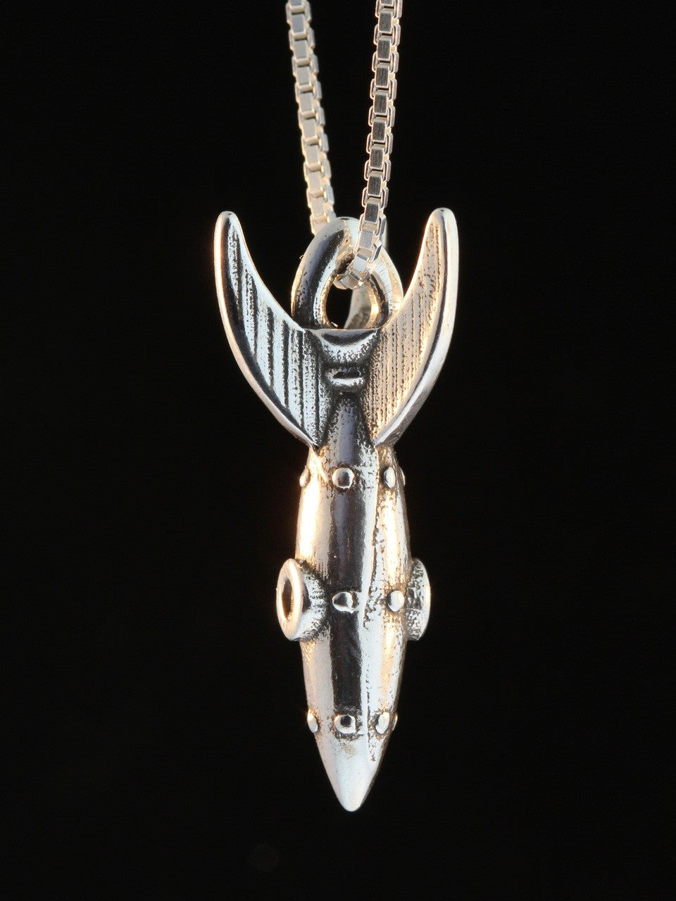 Rocket Charm RKT-2 - Silver