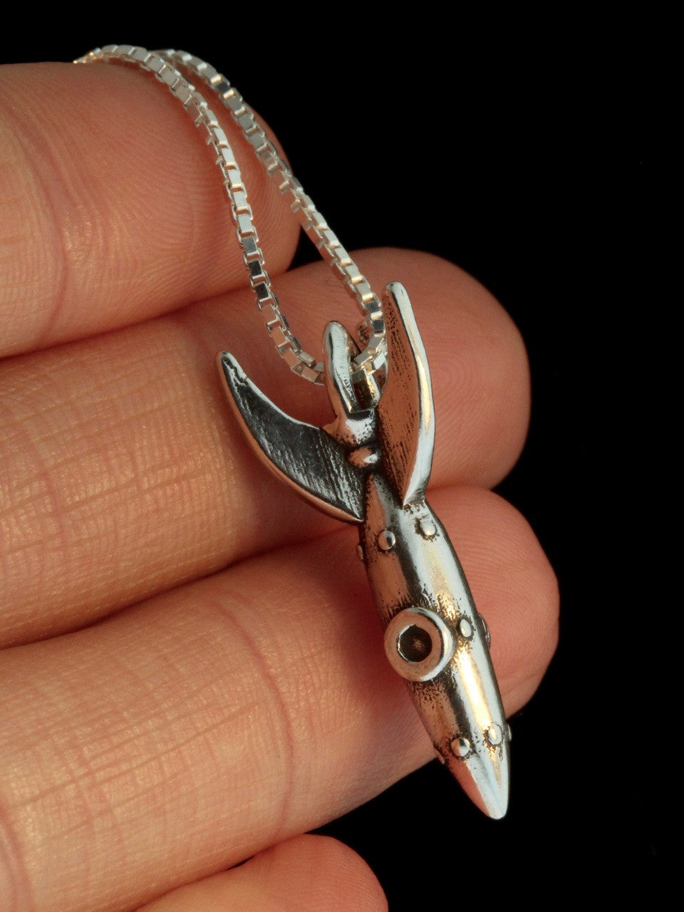 Rocket Charm RKT-2 - Silver