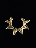 Ninja Star Ear Cuff - Bronze