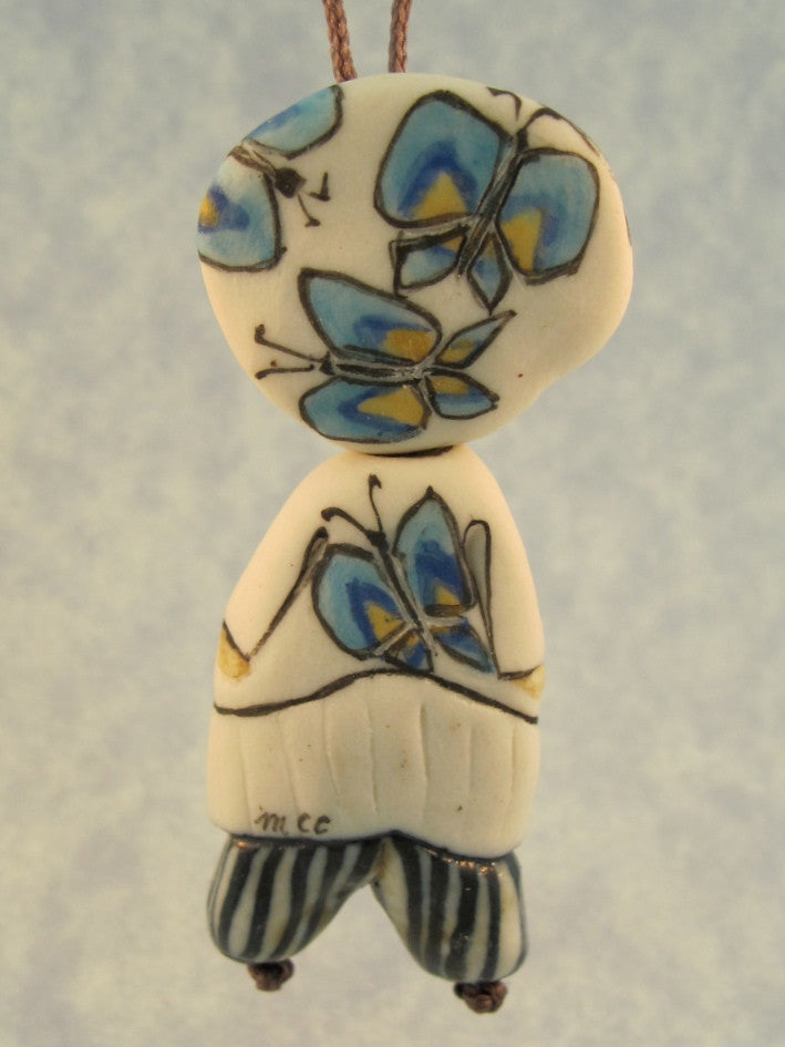 Papillon - Les Petite Bon-Hommes en Porcelaine