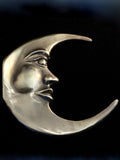 Moon Hook Sculpture - Bronze