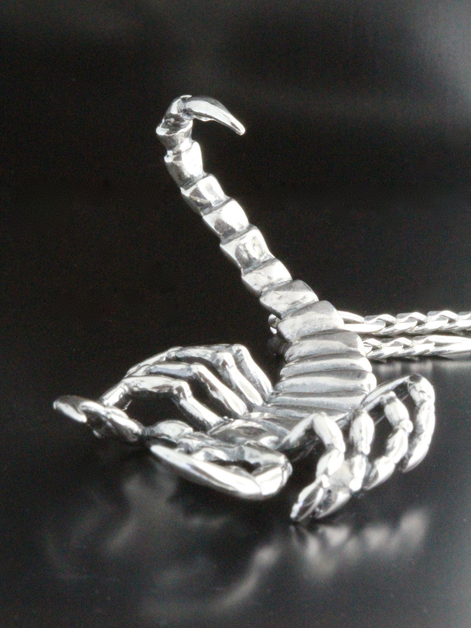 Scorpion Pendant - Silver