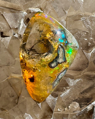 Subterranean River - Ethiopian Matrix Opal - 42.5 ct