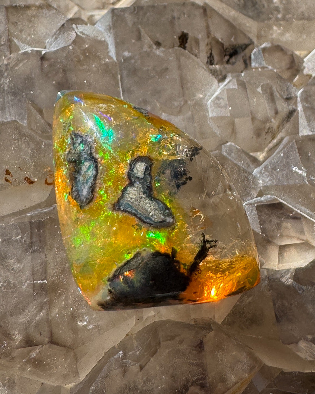 Subterranean River - Ethiopian Matrix Opal - 42.5 ct