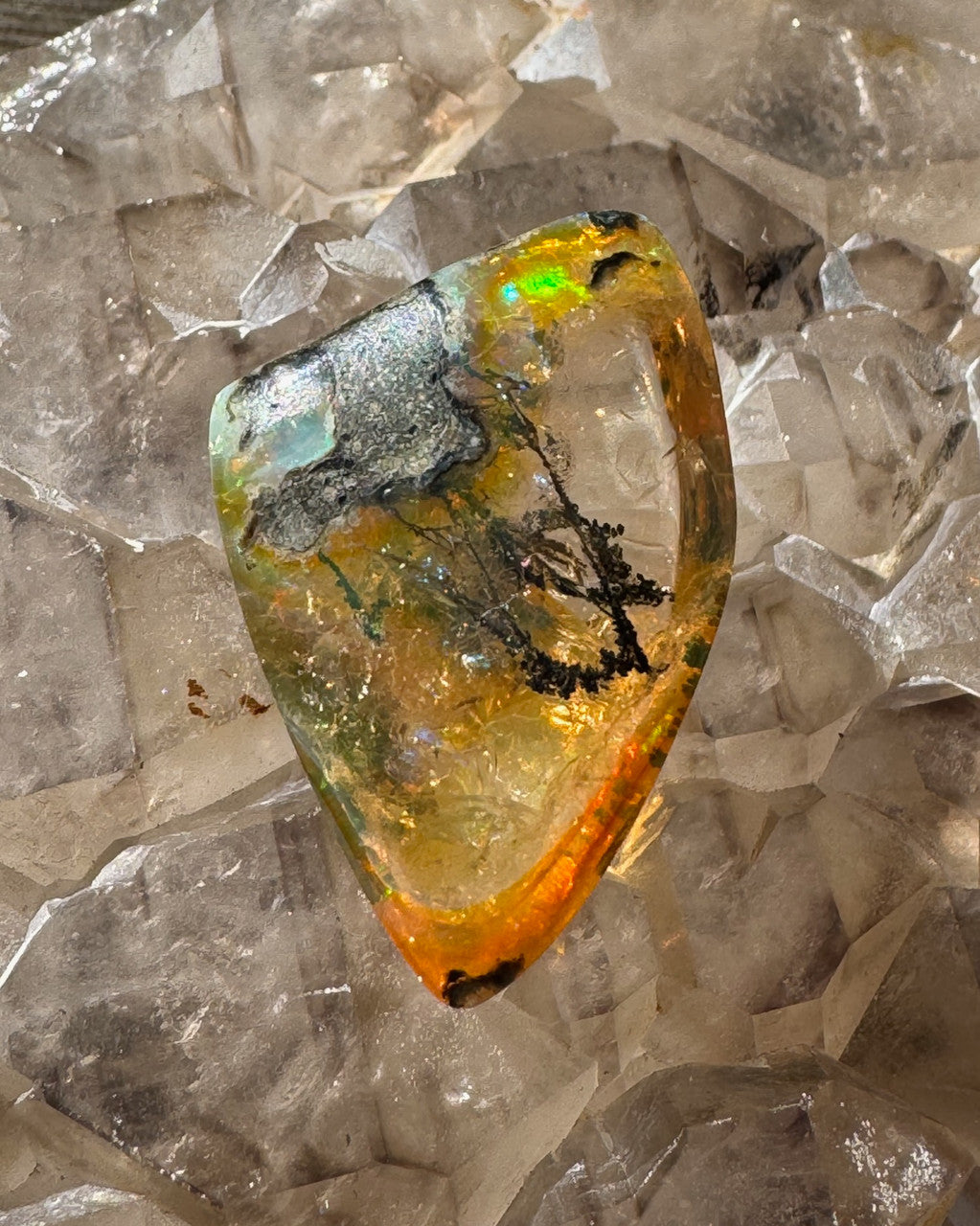 Subterranean River - Ethiopian Matrix Opal - 42.5 ct