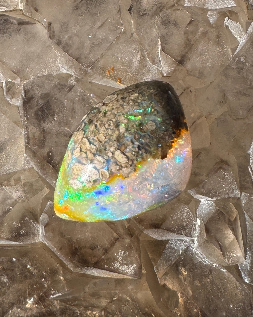 Glacial Cavern - Ethiopian Matrix Opal - 39.5 Ct
