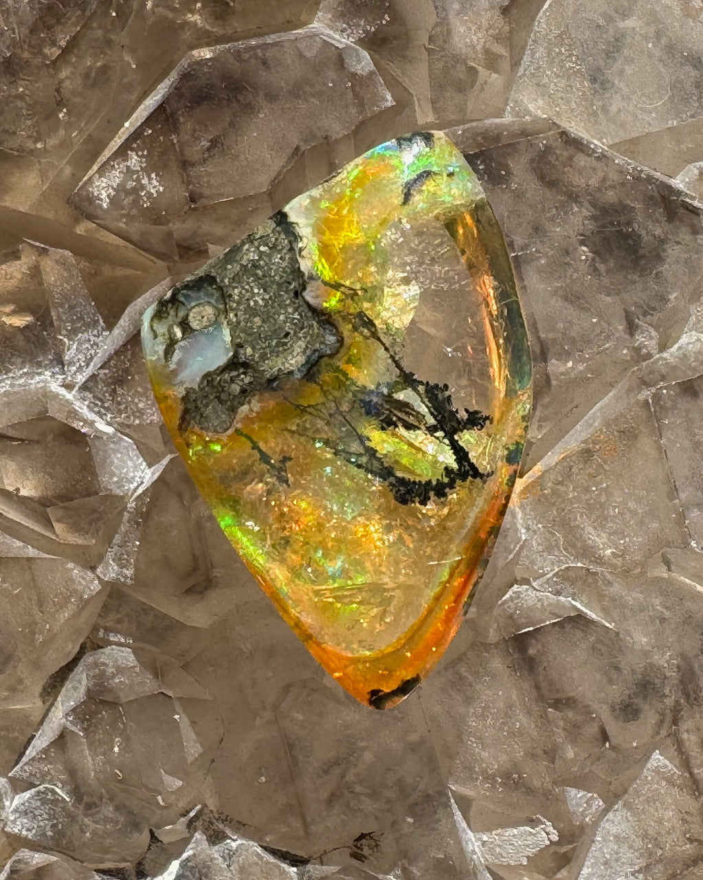 Subterranean River - Ethiopian Matrix Opal - 42.5 ct