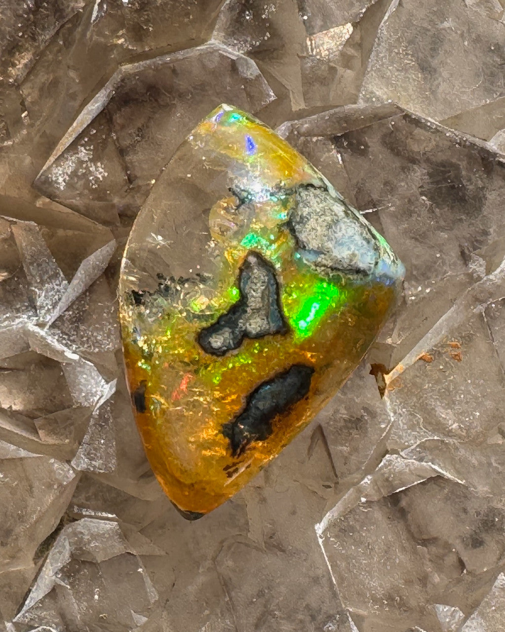 Subterranean River - Ethiopian Matrix Opal - 42.5 ct