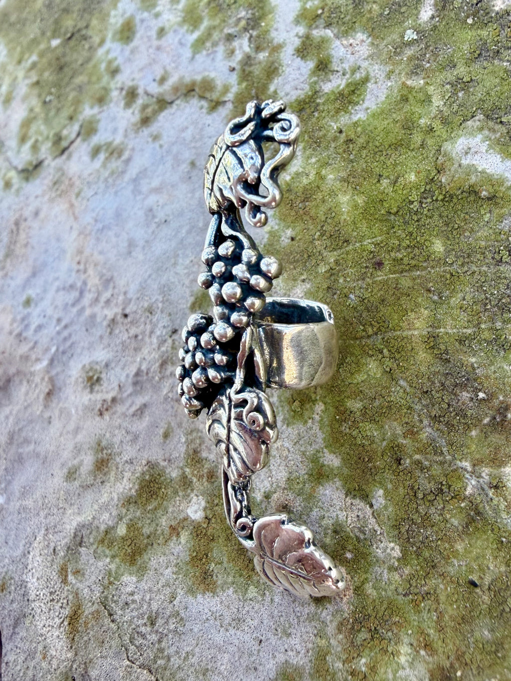 Grapevine Ear Cuff - Sterling Silver