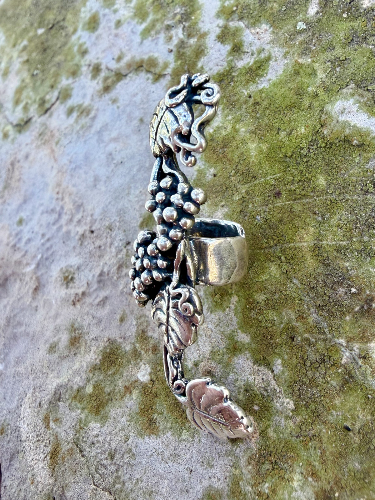 Grapevine Ear Cuff - Sterling Silver