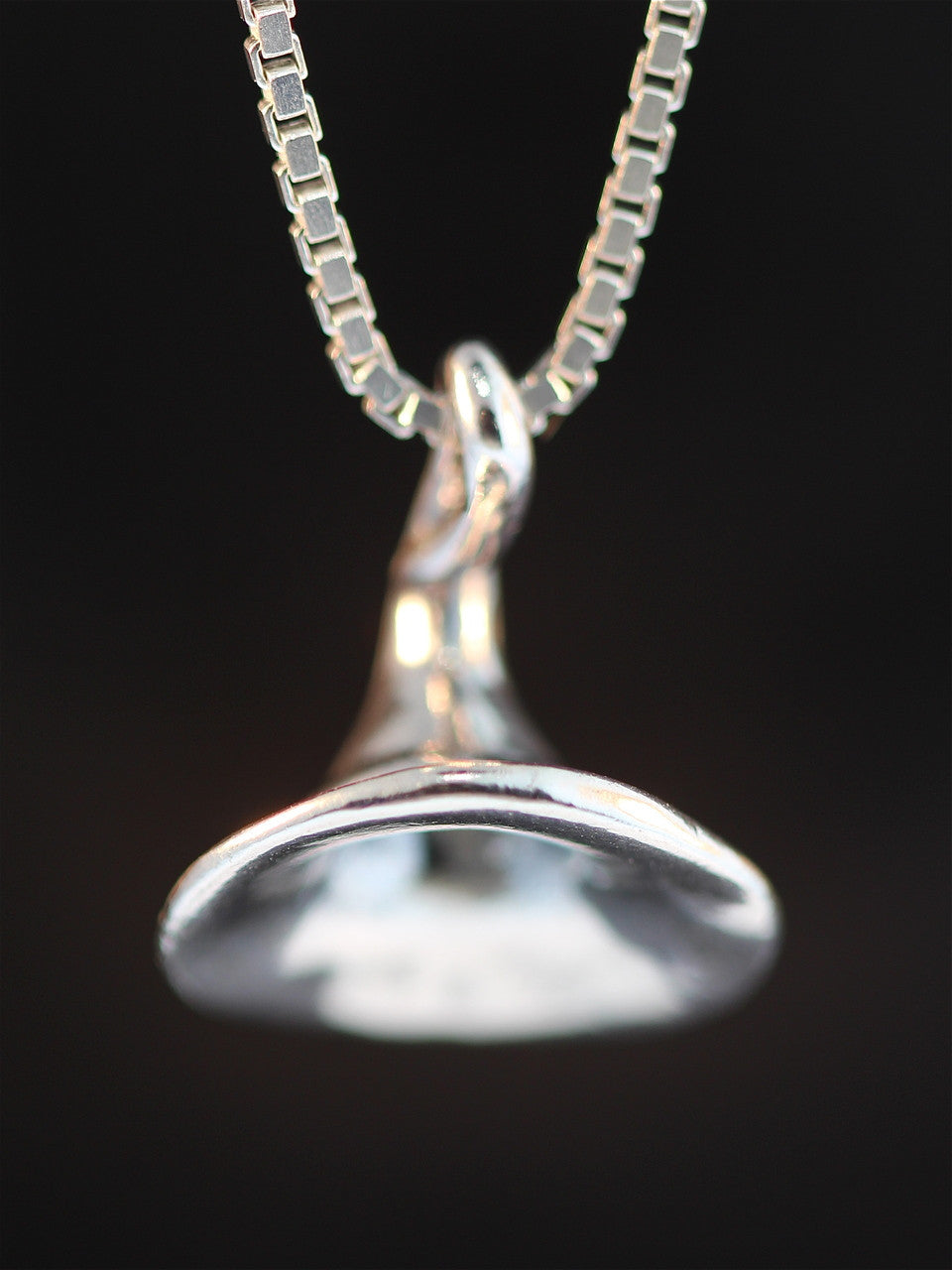 Witch's Hat Charm - Sterling Silver