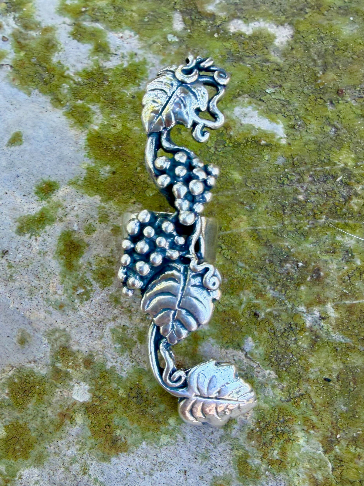 Grapevine Ear Cuff - Sterling Silver