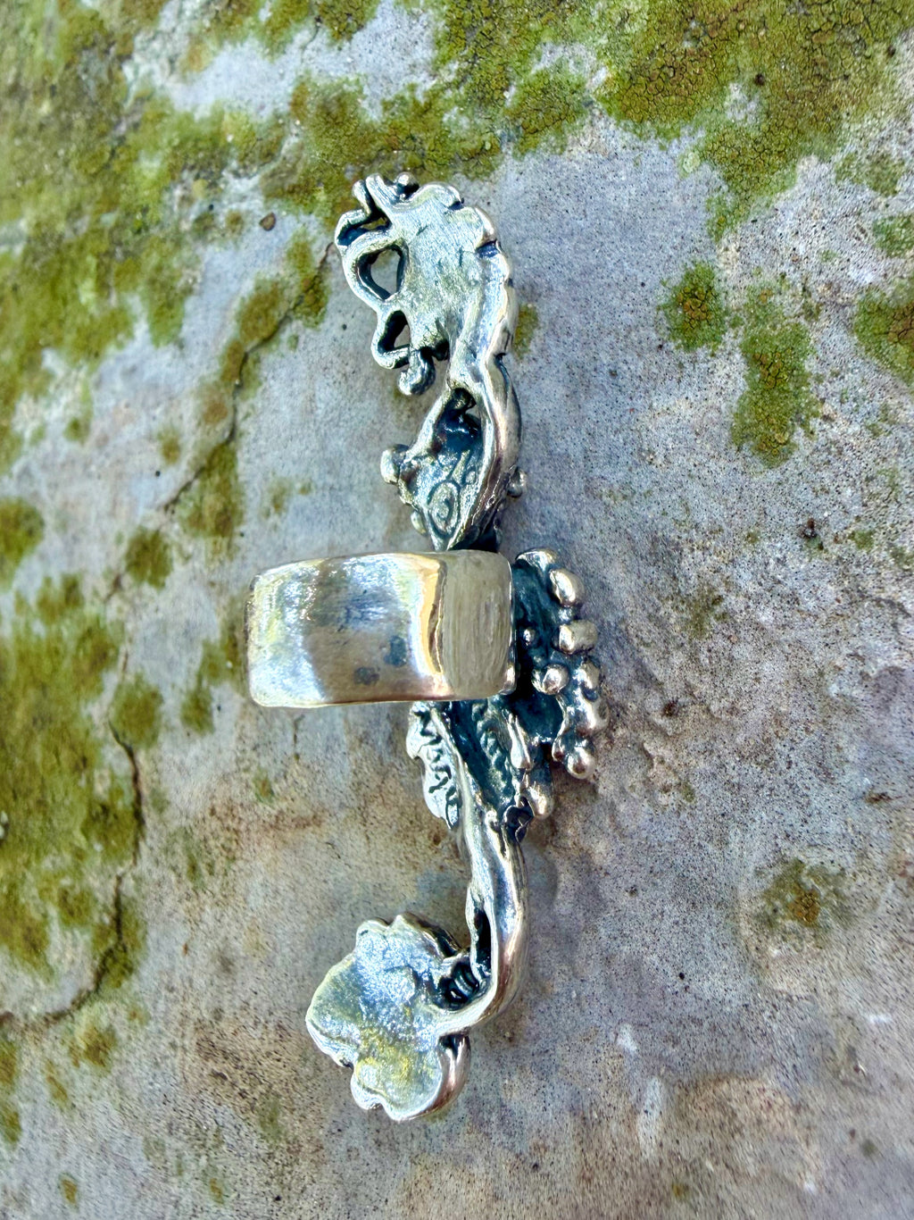 Grapevine Ear Cuff - Sterling Silver