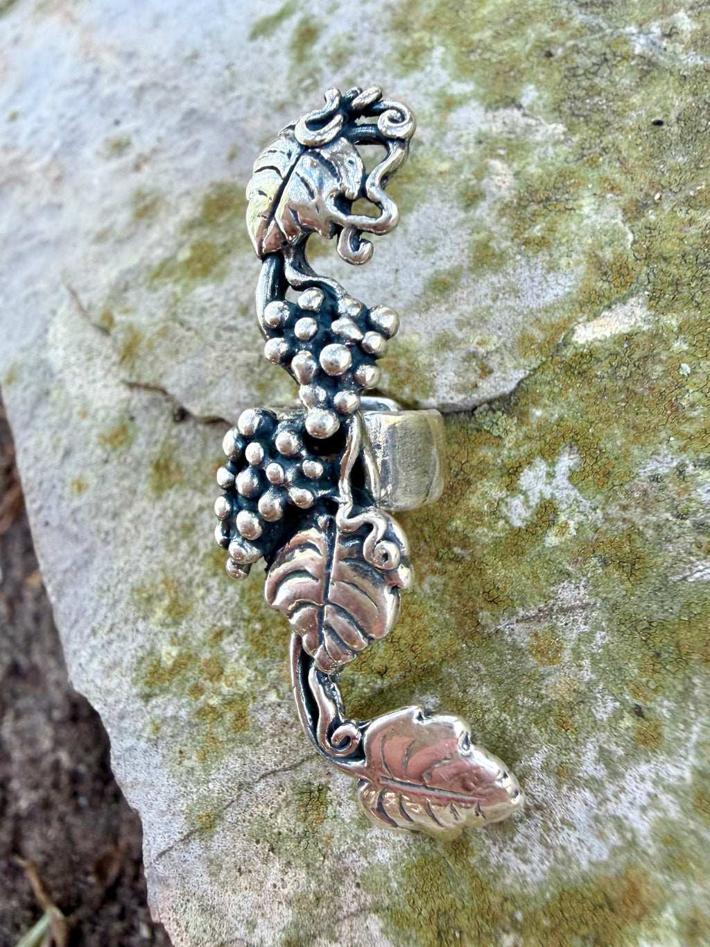 Grapevine Ear Cuff - Sterling Silver