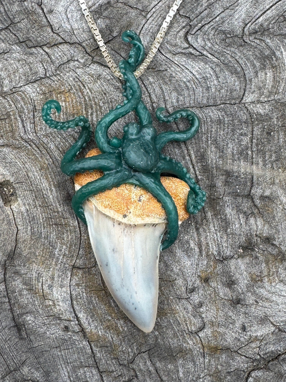 Original Wax for the Octopus Shark Tooth Pendant