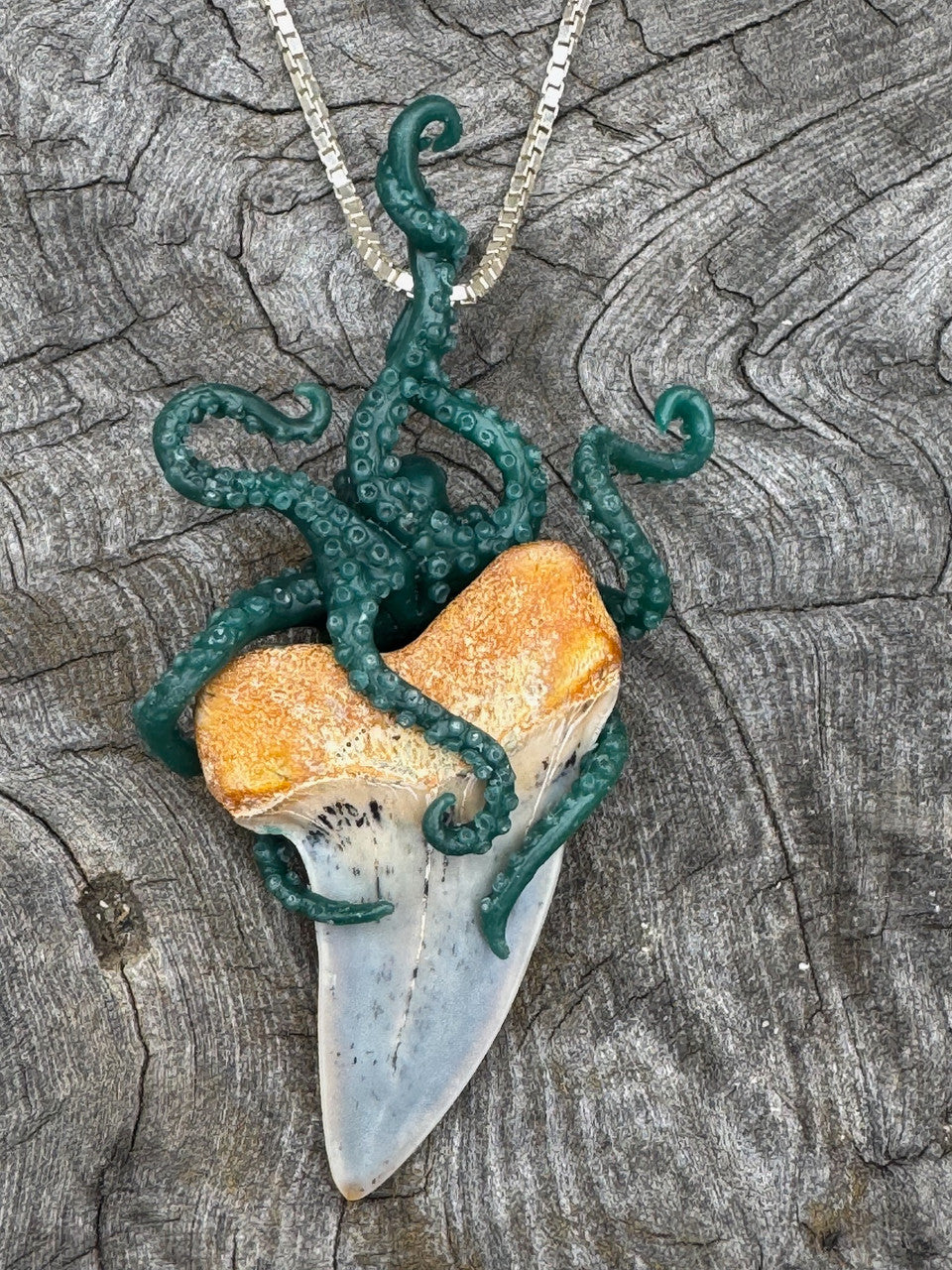 Original Wax for the Octopus Shark Tooth Pendant