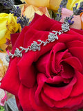 Rose Bracelet in Silver
