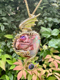 Pura Vida Dragon - Mexican Matrix Opal  - 18K Gold